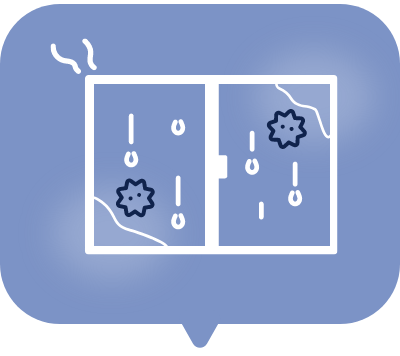 結露のイメージ